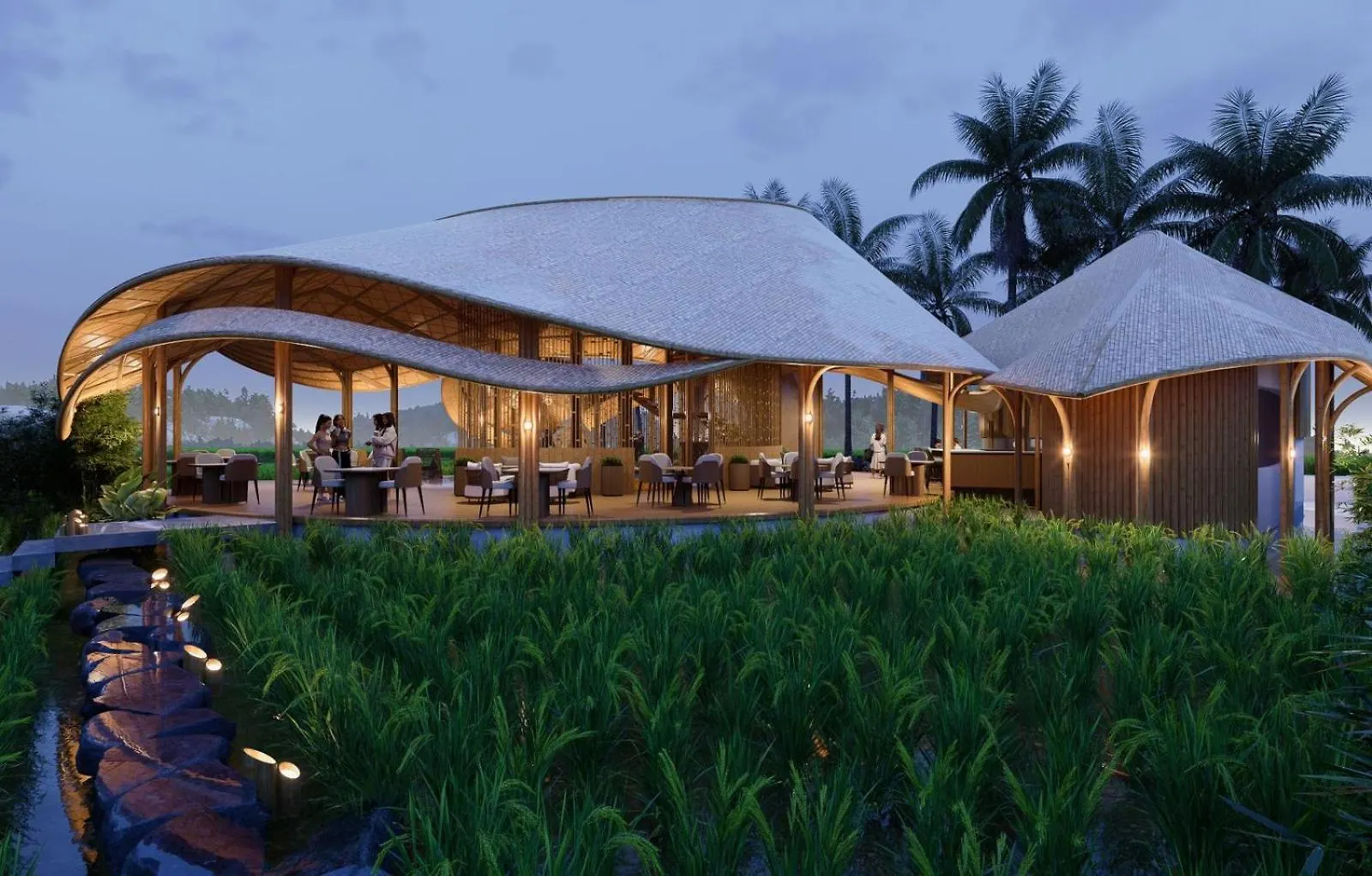 ***** ホテル Green Lander Ubud インドネシア